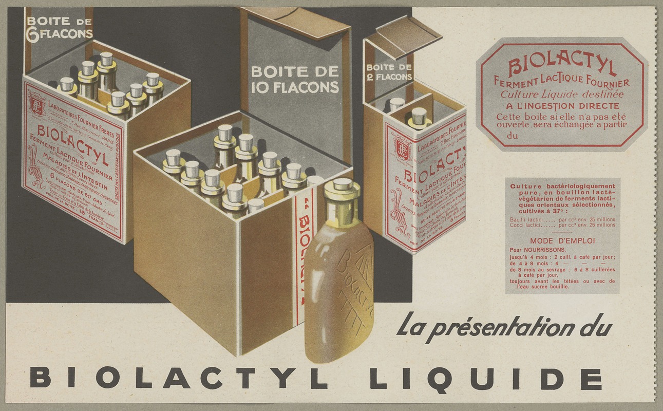 Laboratoires Fournier frères - Biolactyl