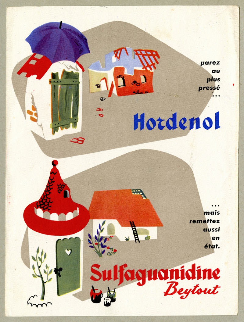 Laboratoires G. Beytout - Hordenol, Sulfaguanidine