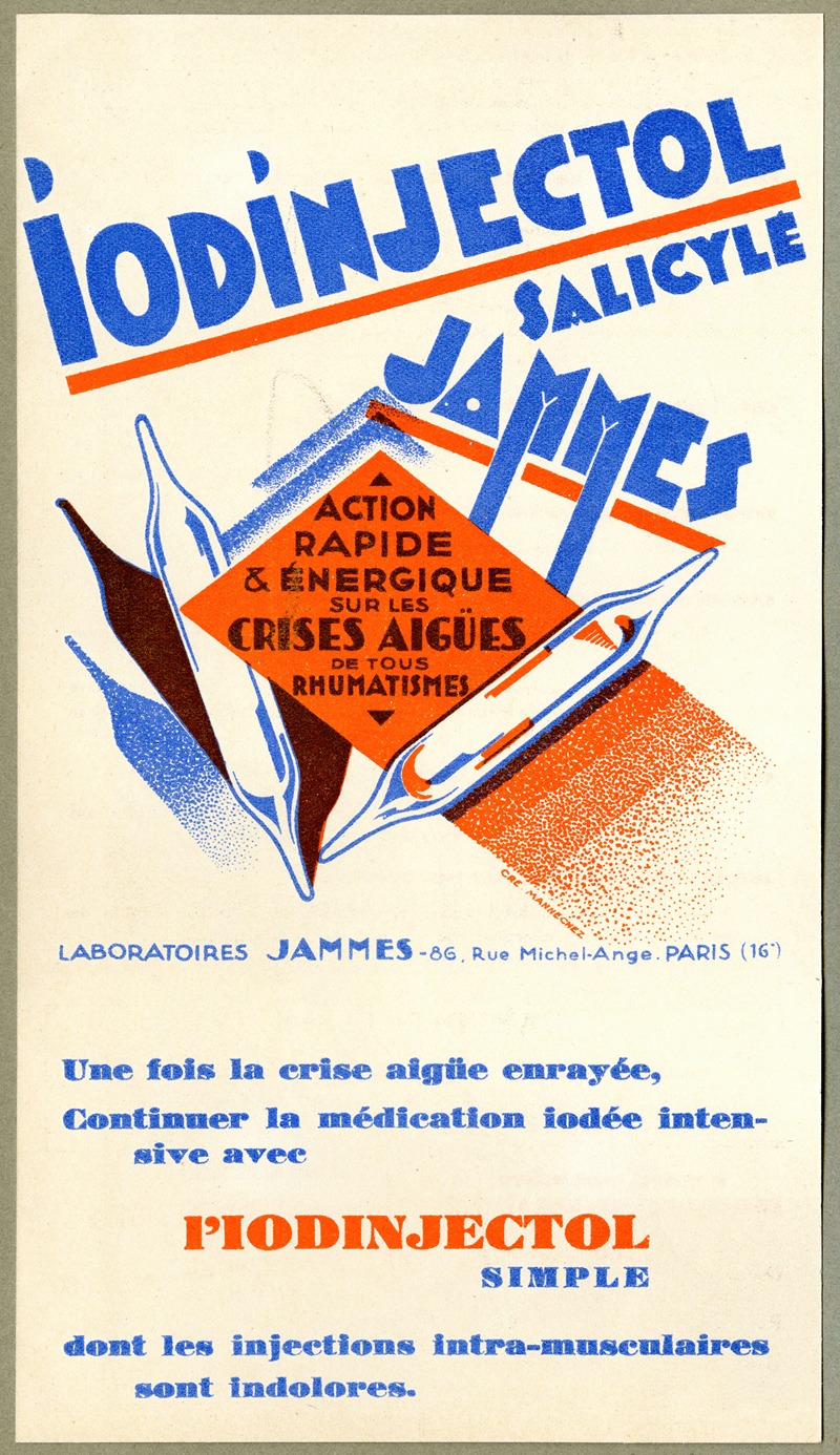 Laboratoires James - Iodinjectol