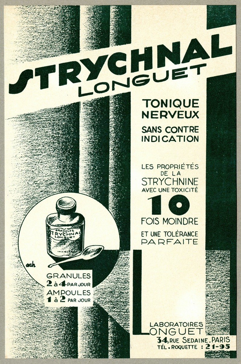 Laboratoires Longuet - Strychnal