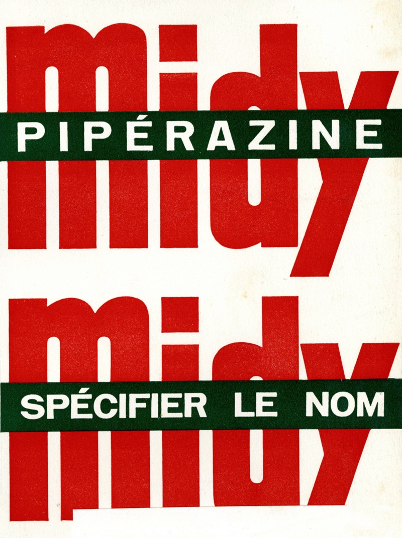 Laboratoires Midy - Pipérazine Midy