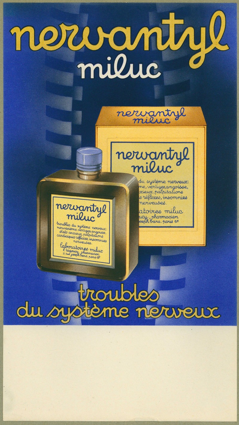 Laboratoires Miluc - Nervantyl