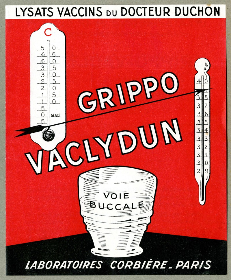 Laboratoires pharmaceutiques Corbière - Grippo Vaclydun