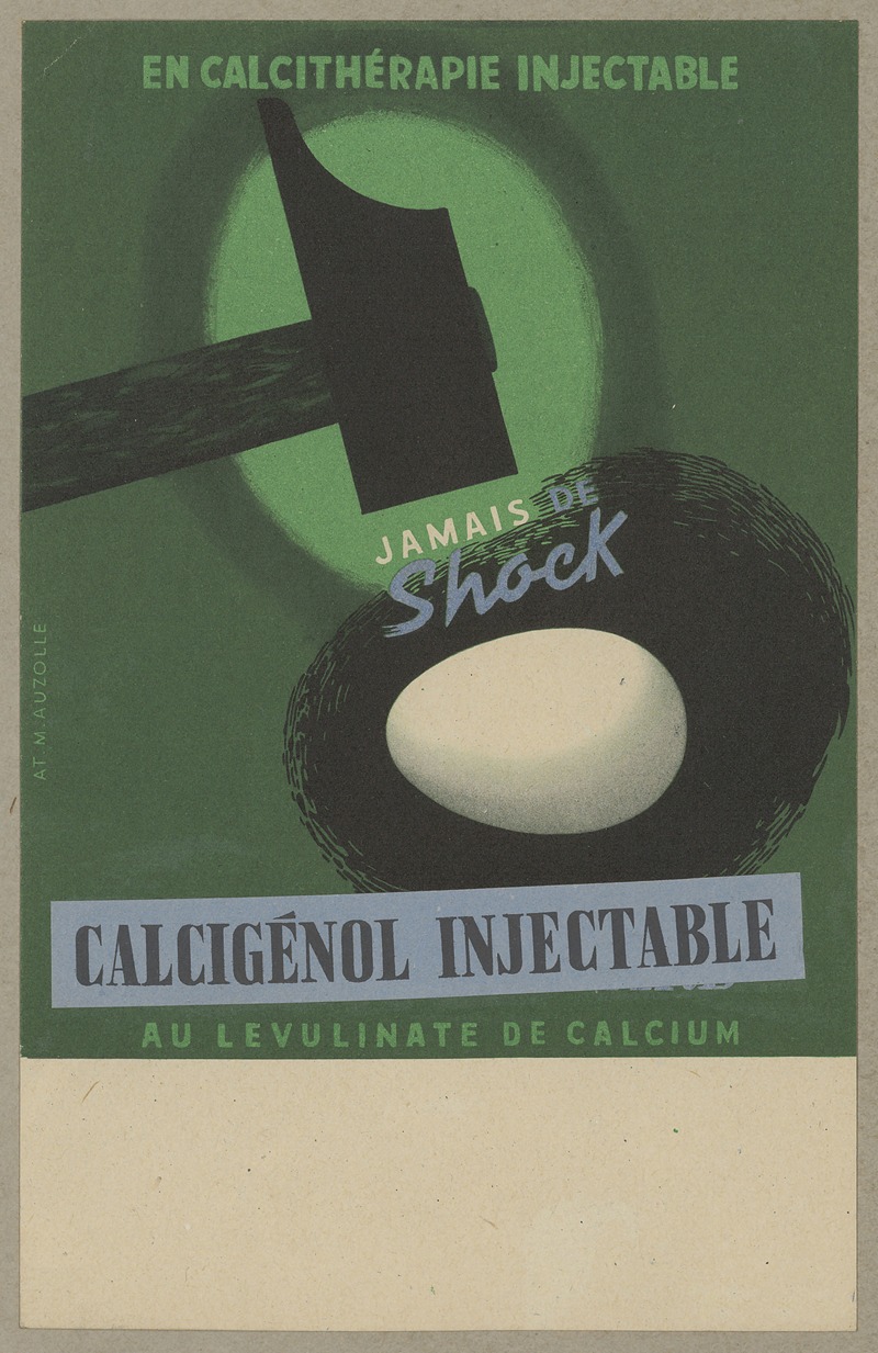 M. Auzolle - Calcigénol injectable