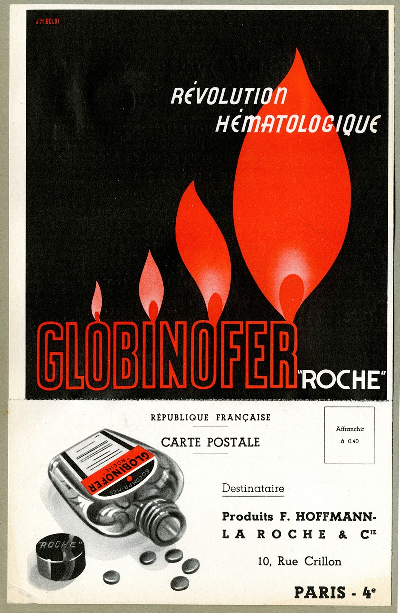 Produits F. Hoffmann-La Roche & Cie - Globinofer