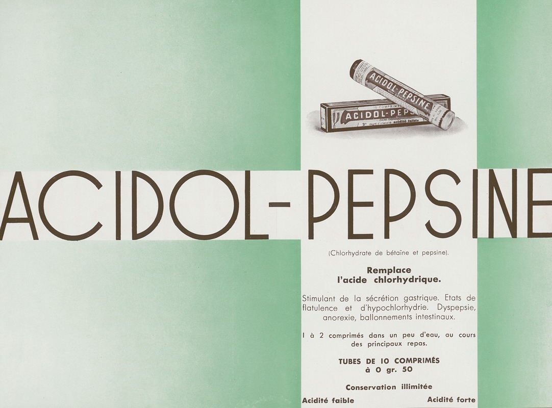 Société Promédic - Acidol-Pepsine