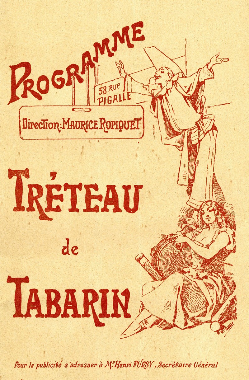 Alfred Choubrac - Tréteau de Tabarin