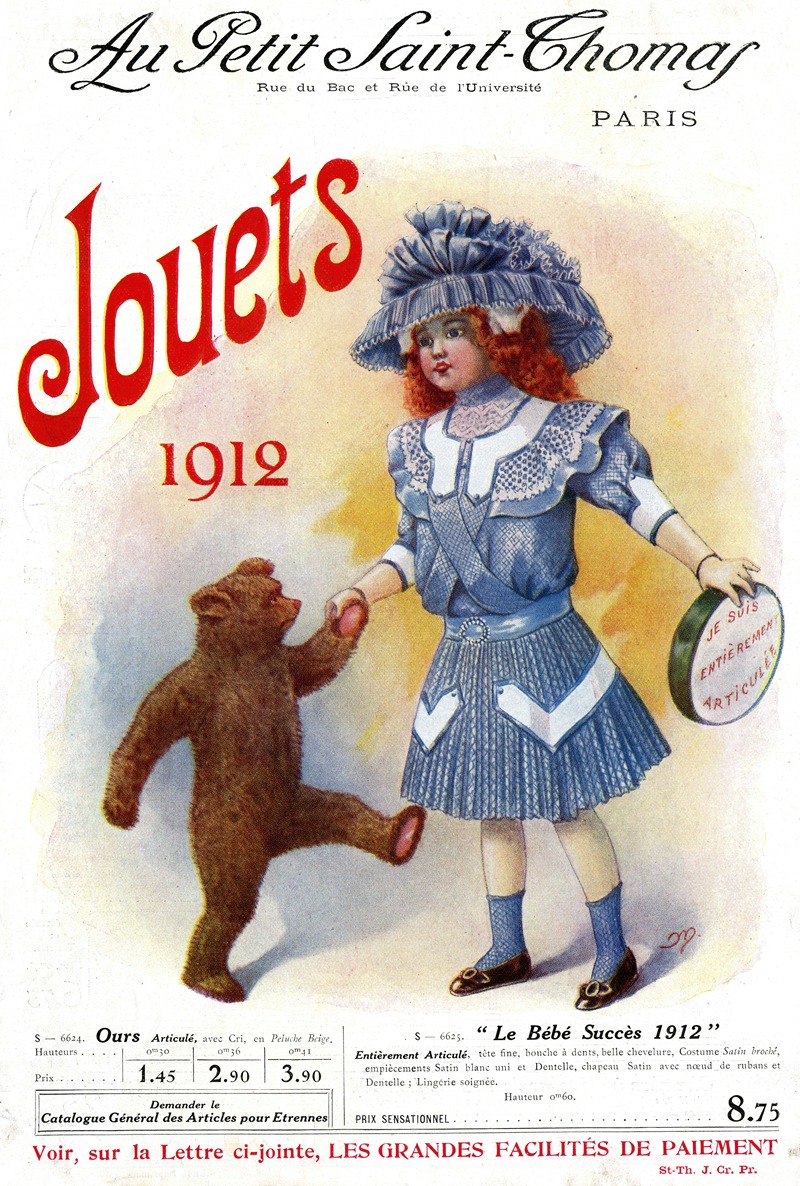 Anonymous - Au petit Saint Thomas – Jouets 1912
