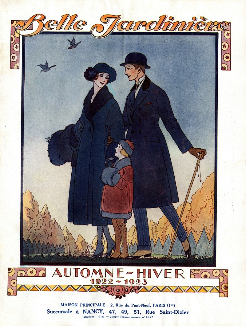 Anonymous - Belle jardinière – Automne-hiver 1922-1923