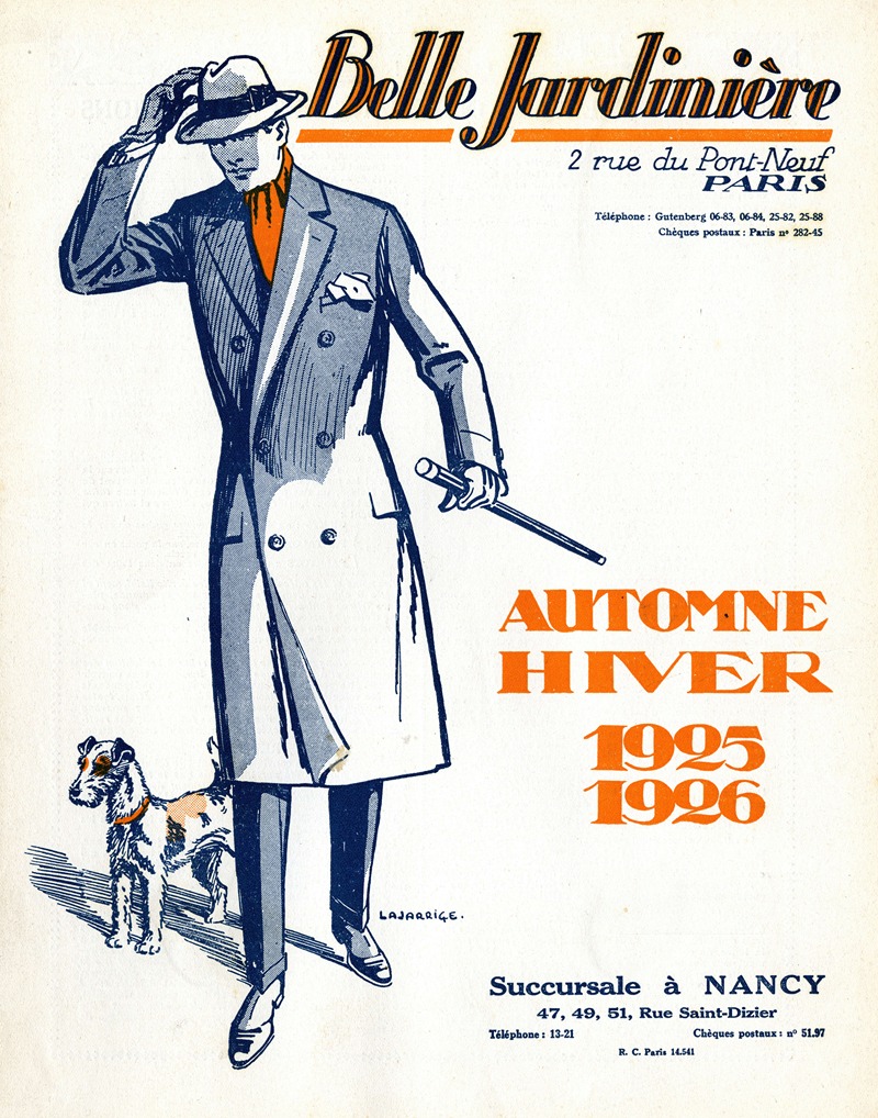 Anonymous - Belle jardinière – Automne-hiver 1925-1926