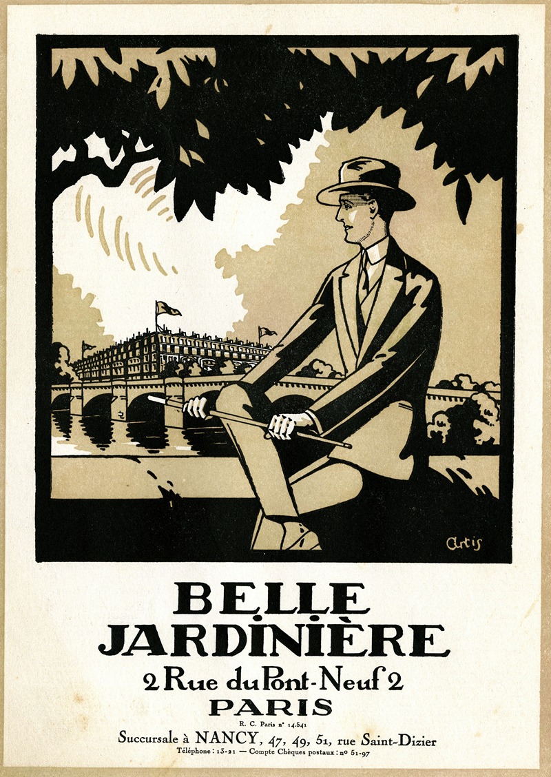 Anonymous - Belle jardinière – Belle jardinière