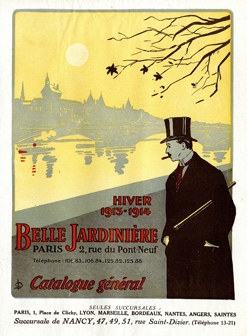 Anonymous - Belle jardinière – hiver 1913-1914