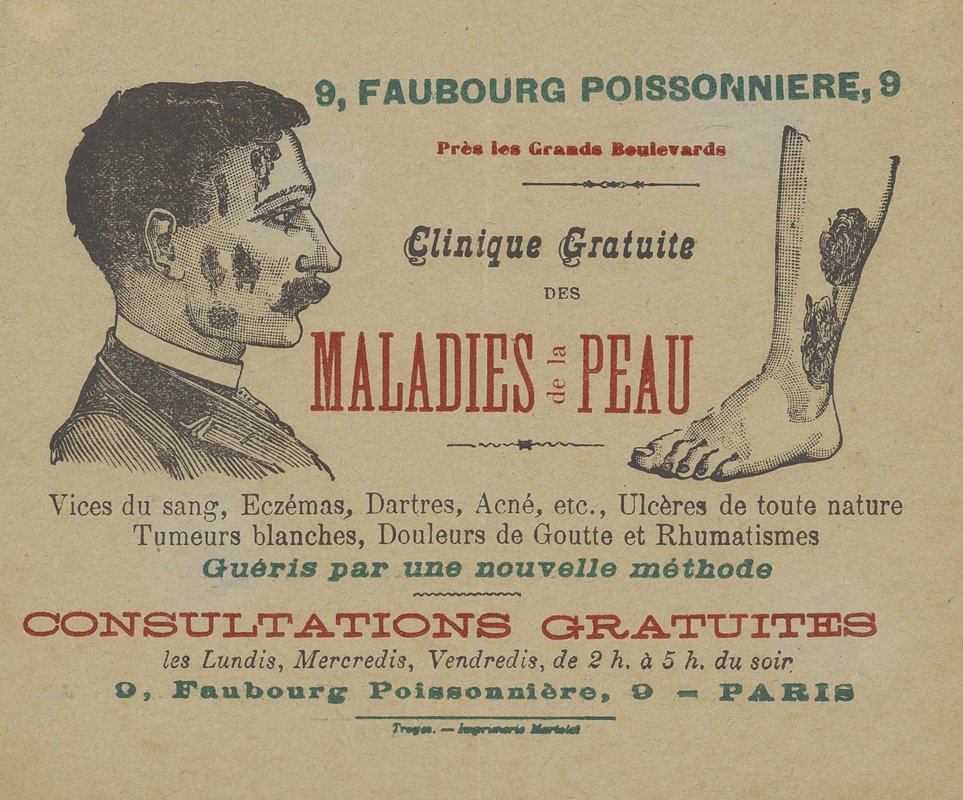 Anonymous - Clinique gratuite des maladies de la peau