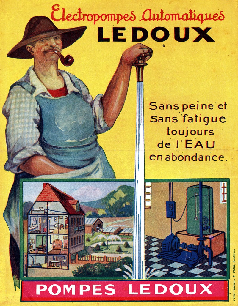 Anonymous - Electropompes automatiques Ledoux