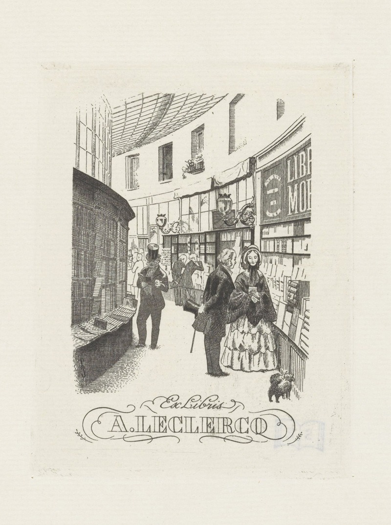 Anonymous - Ex libris van Alex Leclercq