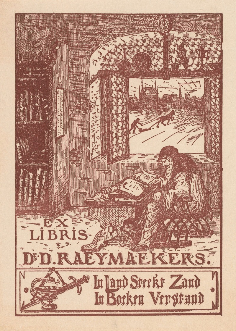 Anonymous - Ex libris van D. Raeymaekers