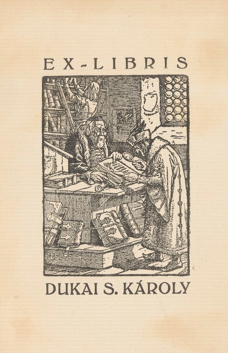 Anonymous - Ex libris van Dukai S. Károly