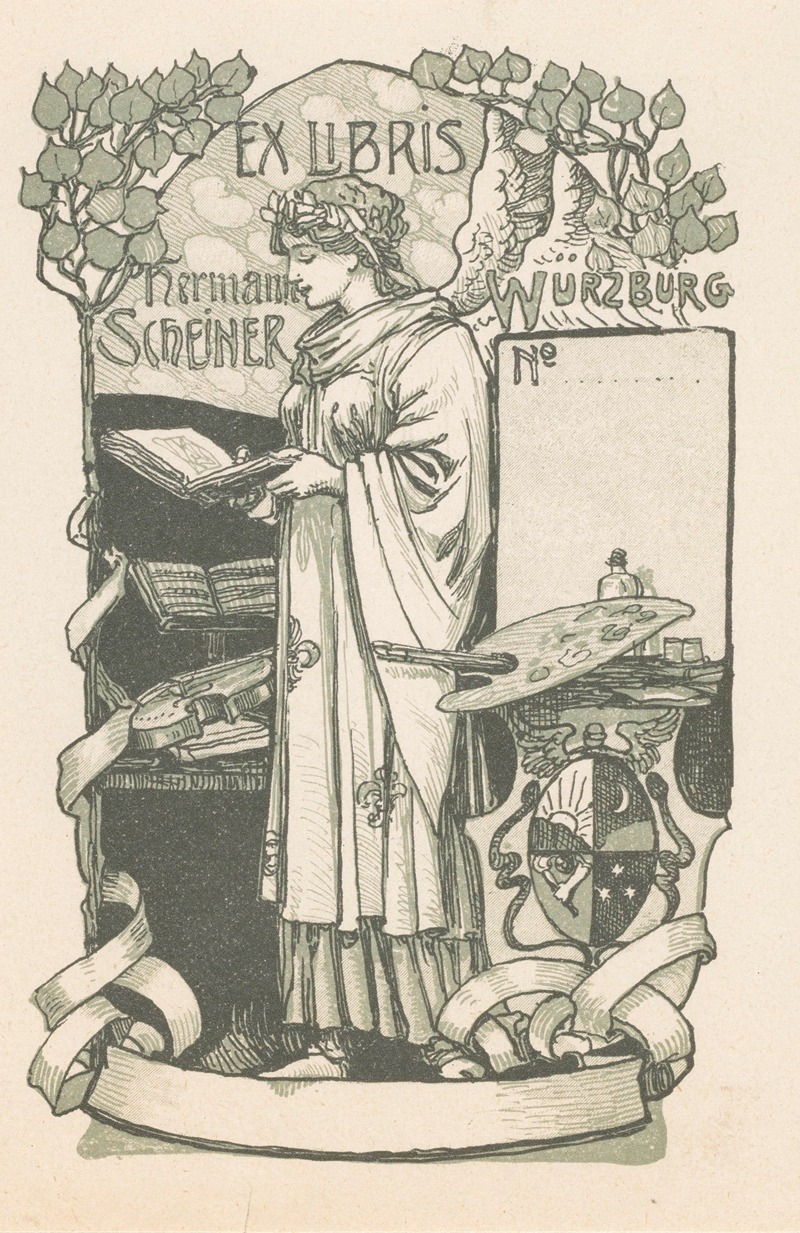 Anonymous - Ex libris van Hermann Scheiner