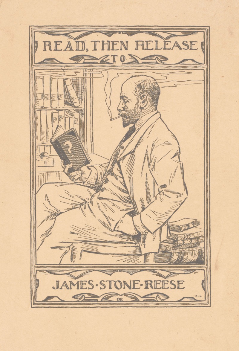 Anonymous - Ex libris van James Stone Reese