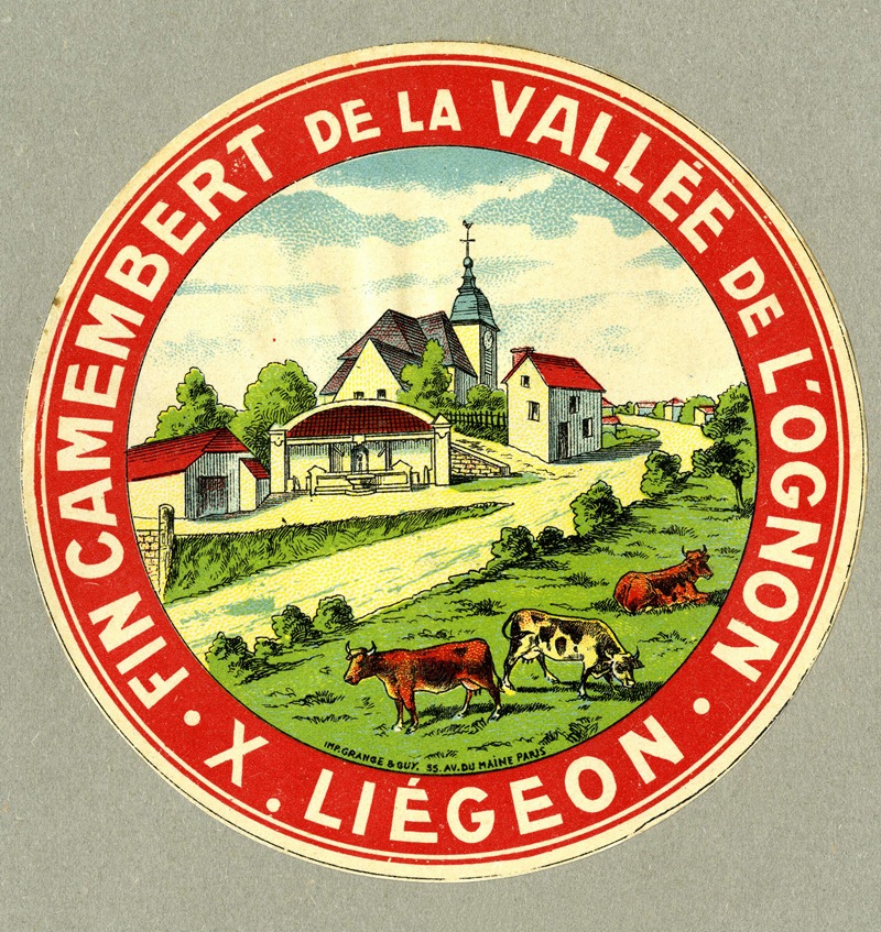 Anonymous - Fin camembert de la vallée de l’Ognon