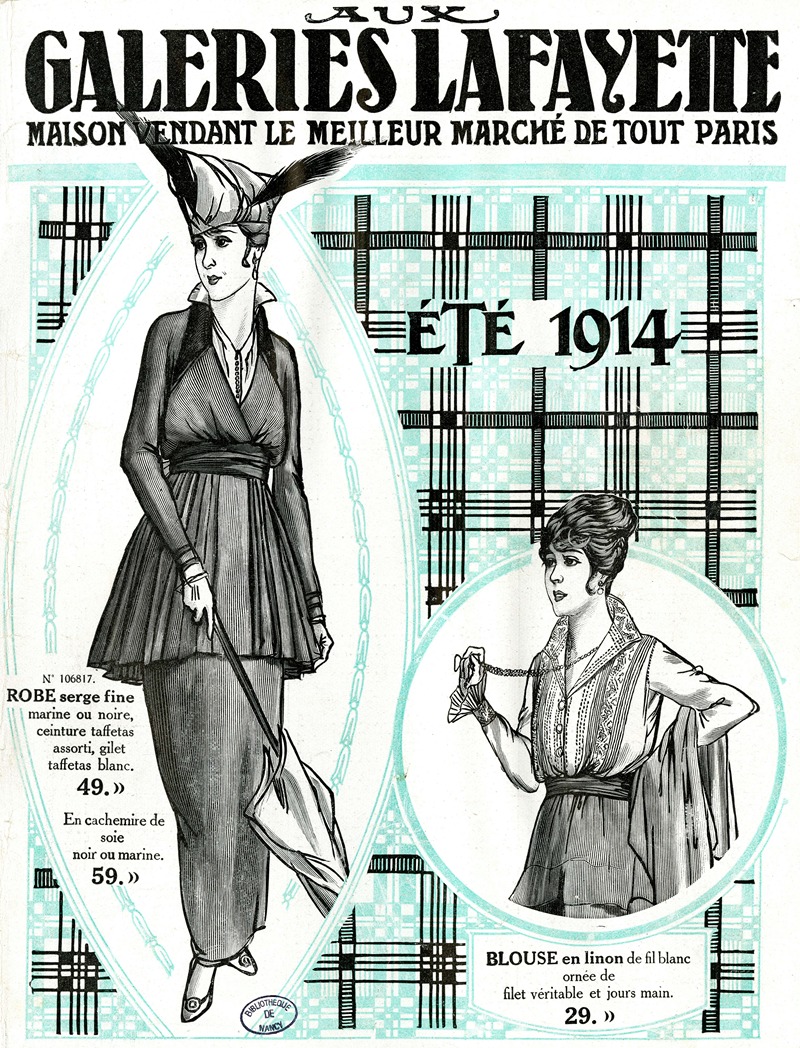 Anonymous - Galeries Lafayette – Eté 1914