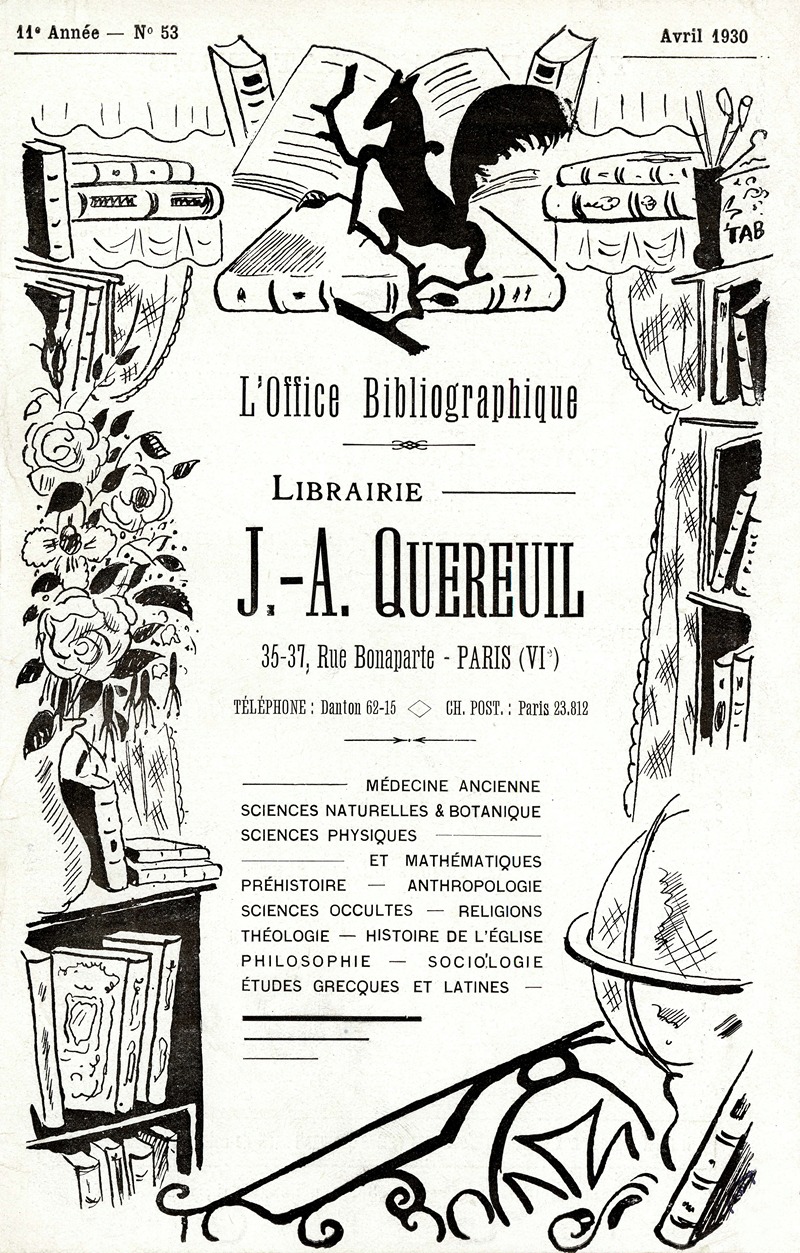 Anonymous - L’office bibliographique. 11e année, No.53