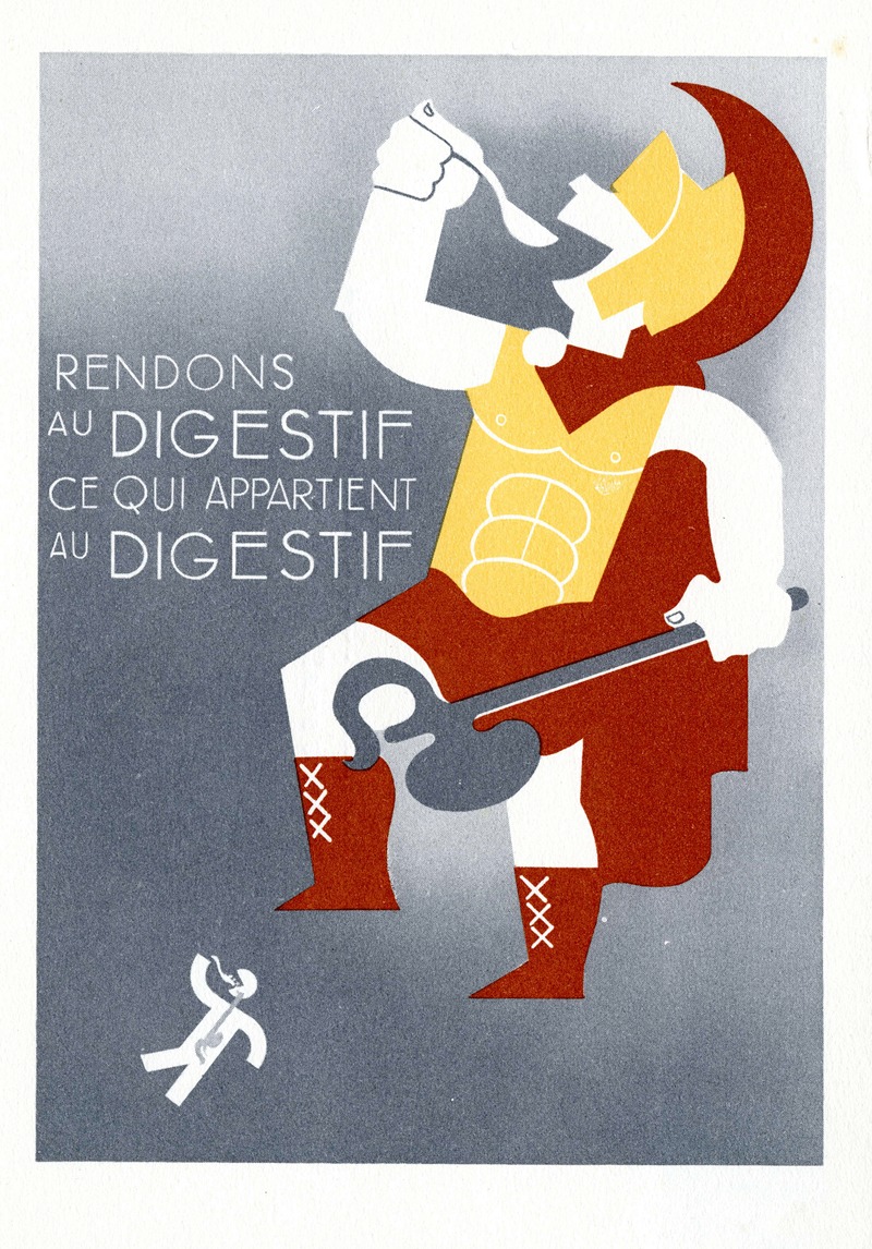 Anonymous - Rendons au digestif ce qui appartient au digestif