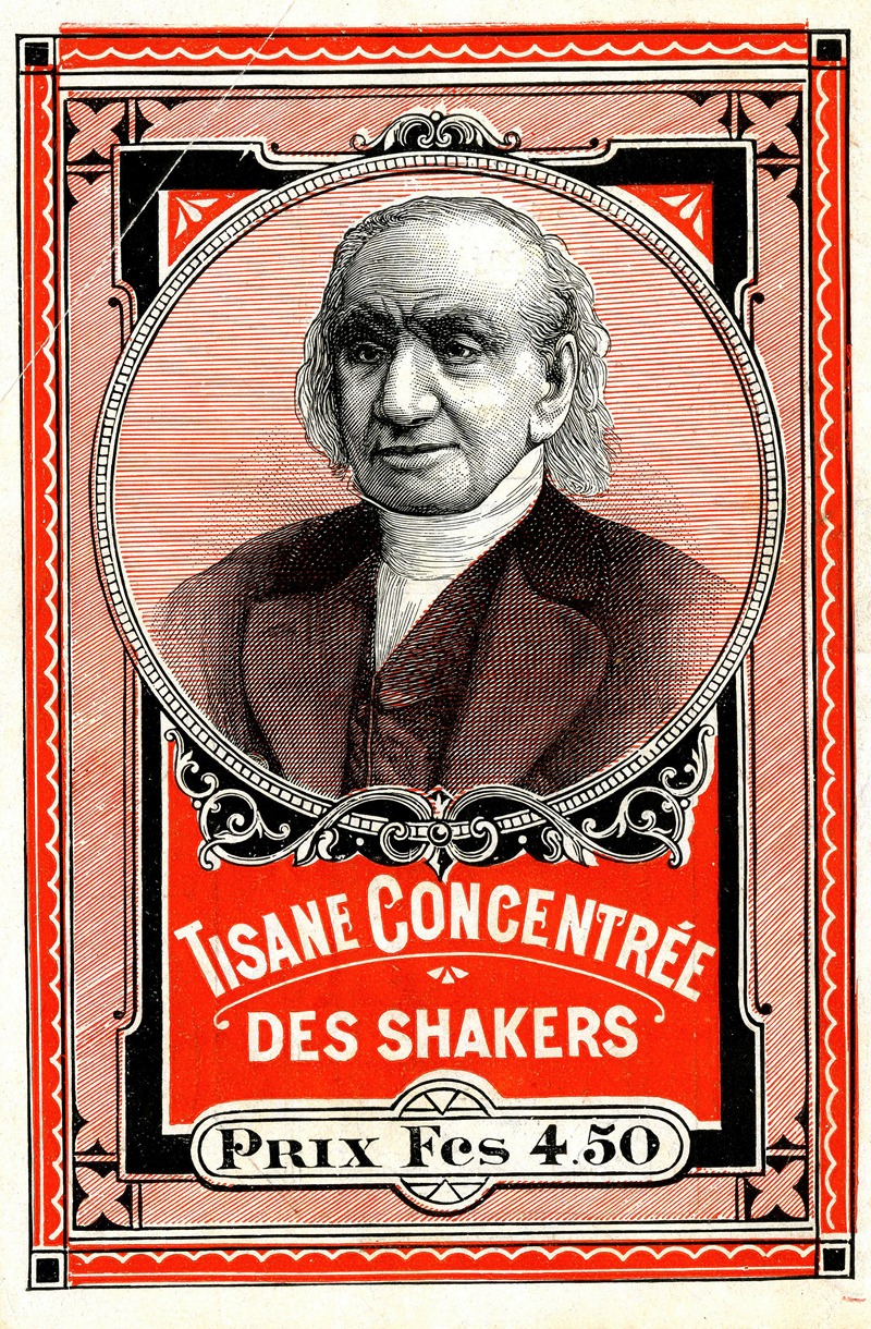 Anonymous - Tisane concentrée des Shakers