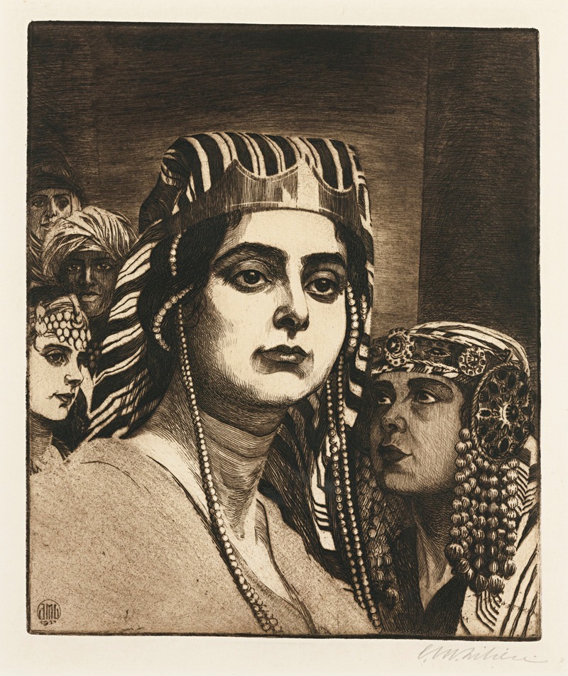 Ephraim Moses Lilien - Esther