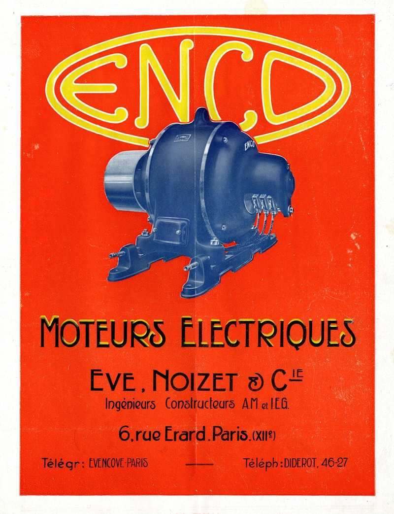 Eve, Noizet & Cie - Moteurs électriques