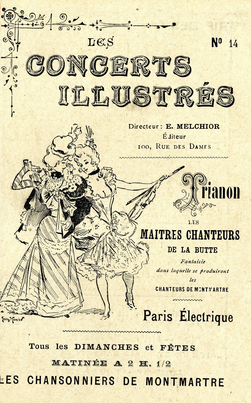 Georges Meunier - Les concerts illustrés. No. 14