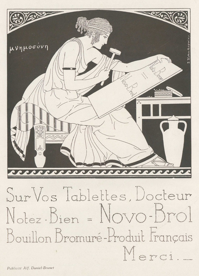 Joseph Kuhn-Régnier - Sur vos tablettes, docteur notez bien ; Novo-Brol