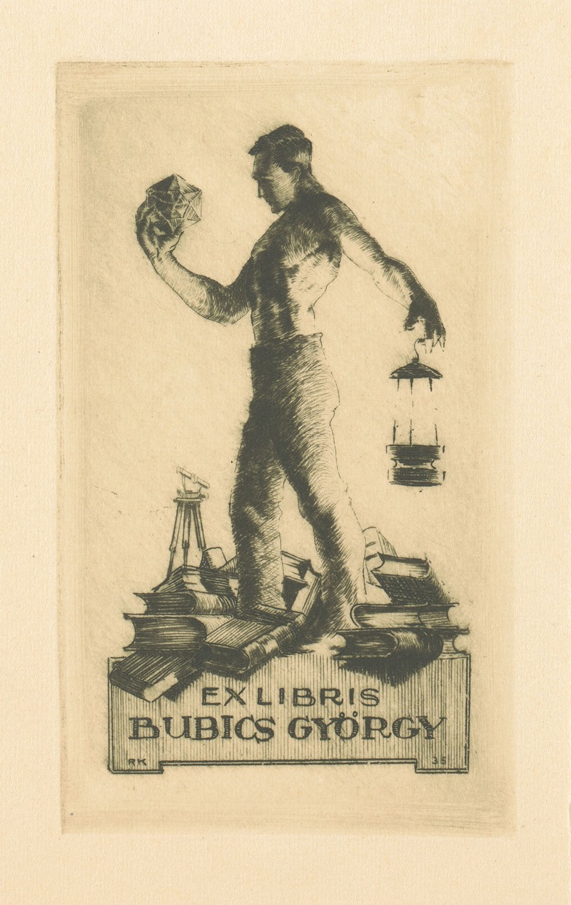 Kornél Révész - Ex libris van György Bubics