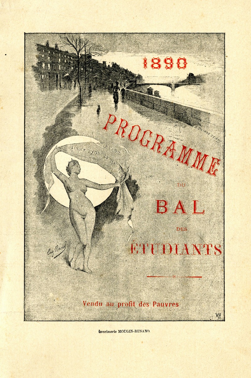 Lourdel - Programme du bal des étudiants