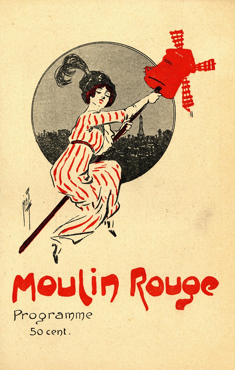 Ferdinand Misti-Mifliez - Moulin rouge