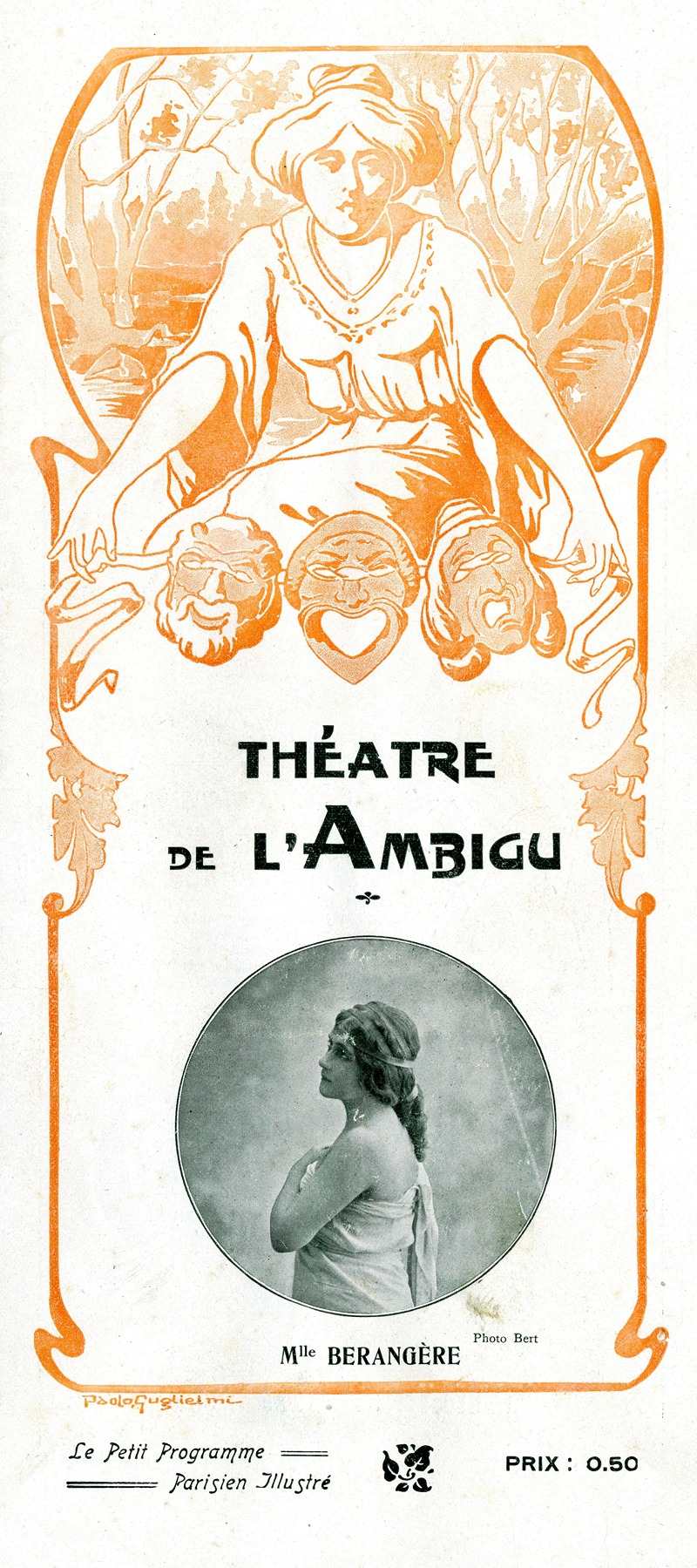 Paolo Guglielmi - Théâtre de l’ambigu