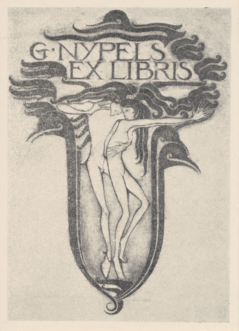 Willem Arondéus - Ex libris van G. Nypels