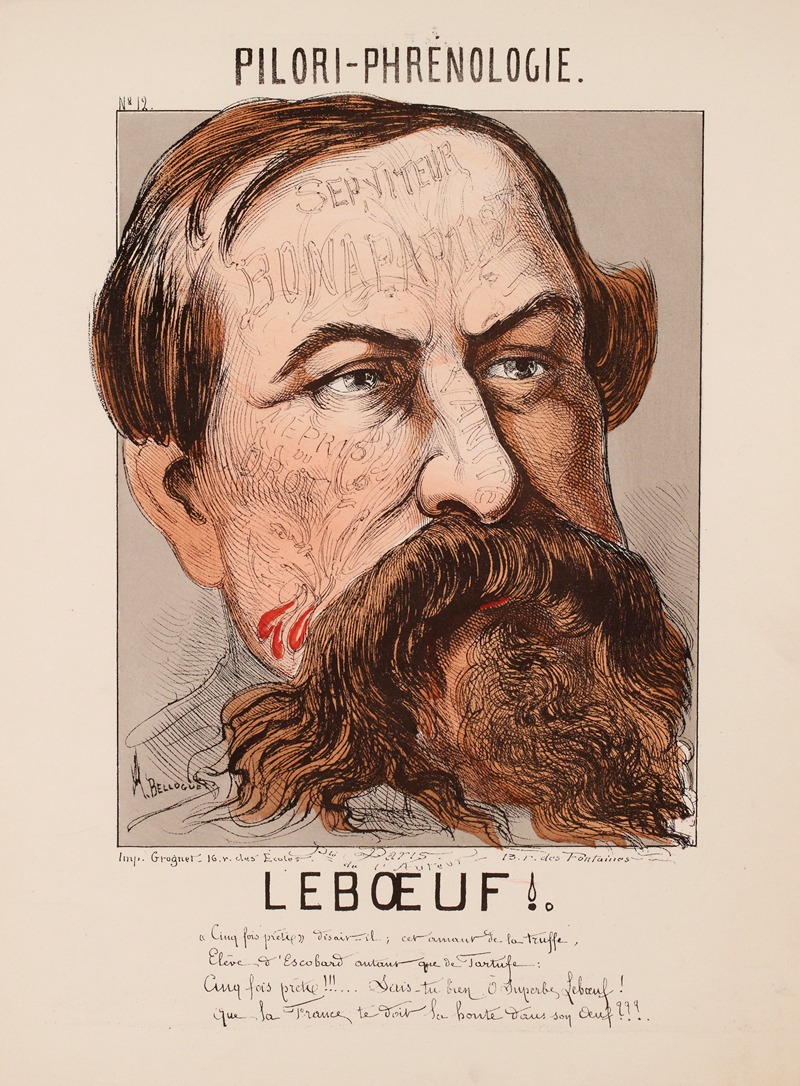 Achille Belloguet - Lebœuf