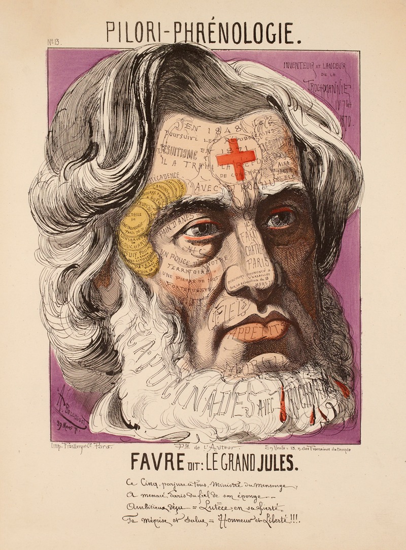 Achille Belloguet - Favre dit le Grand Jules.