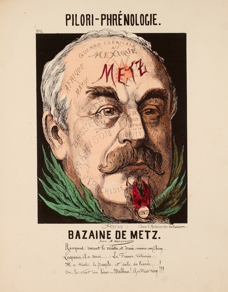 Achille Belloguet - Bazaine de Metz