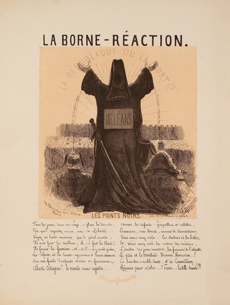 Achille Belloguet - La borne-réaction. Les points noirs