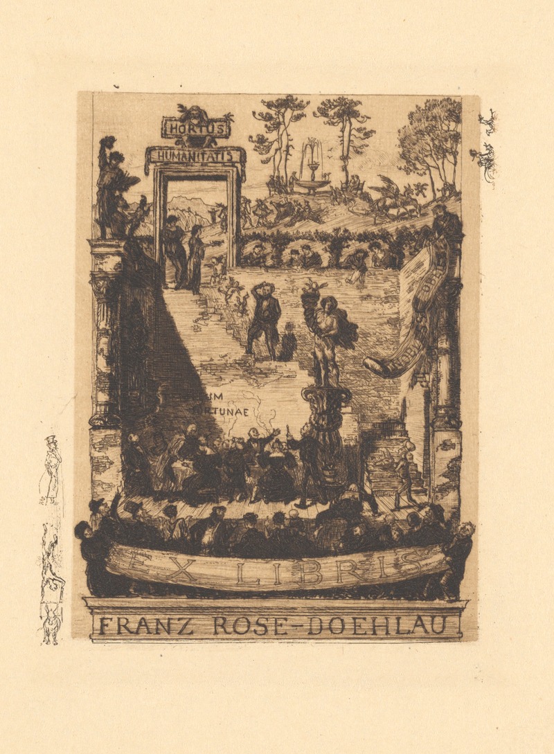 Albert Welti - Ex Libris Franz Rose-Doehlau