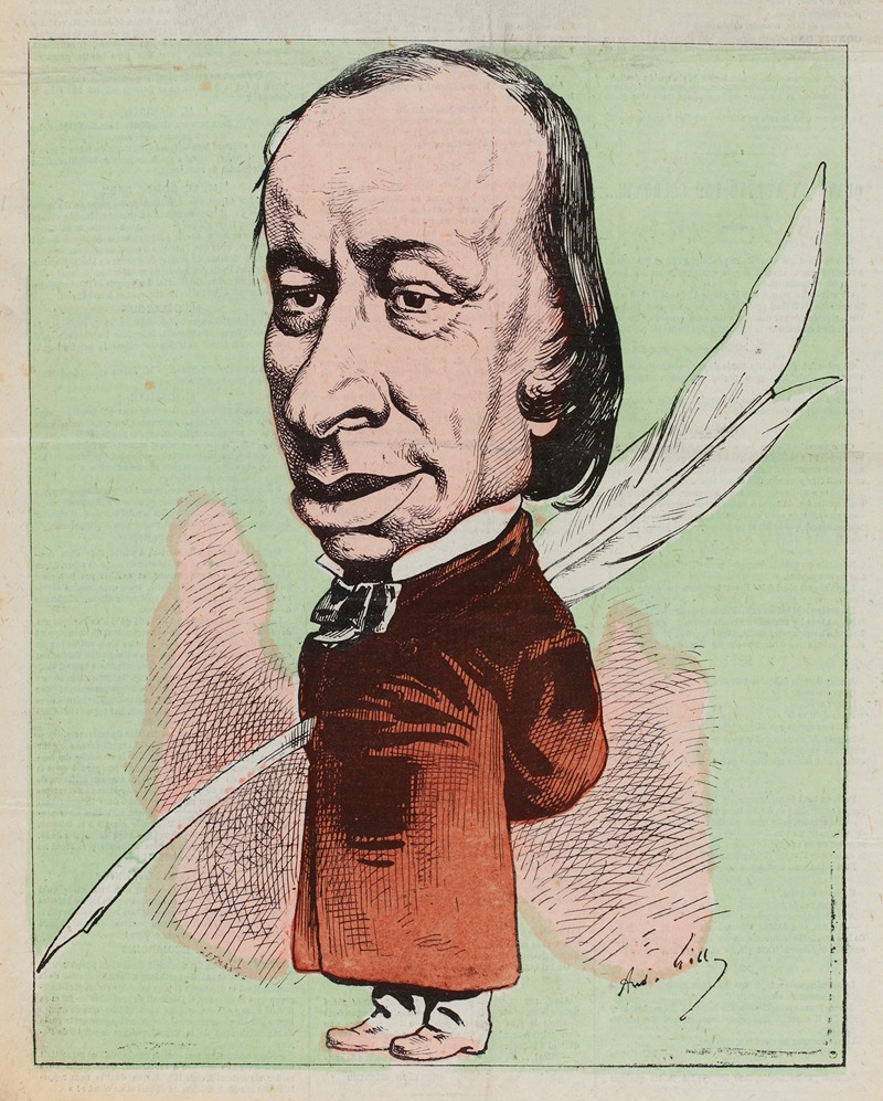 André Gill - M. Edouard Laboulaye