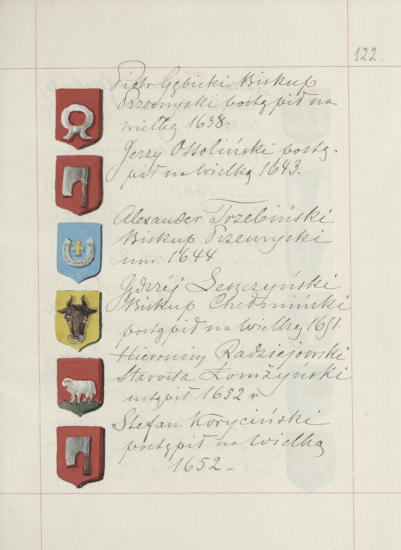 Boleslaw Starzyński - Herby Rzeczypospolitej Polskiej i W. X. Litewskiego. T. 1 Pl.183