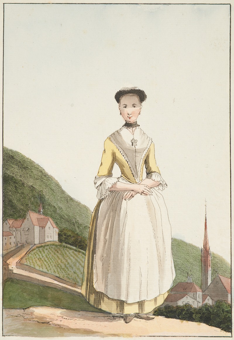 Caspar Wolf - Une Femme d’Altdorf du Canton d’Ury