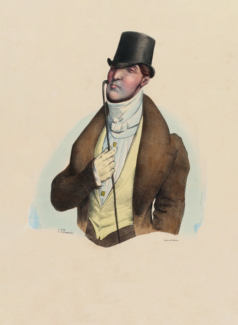 Charles-Joseph Traviès de Villers - Fashionable