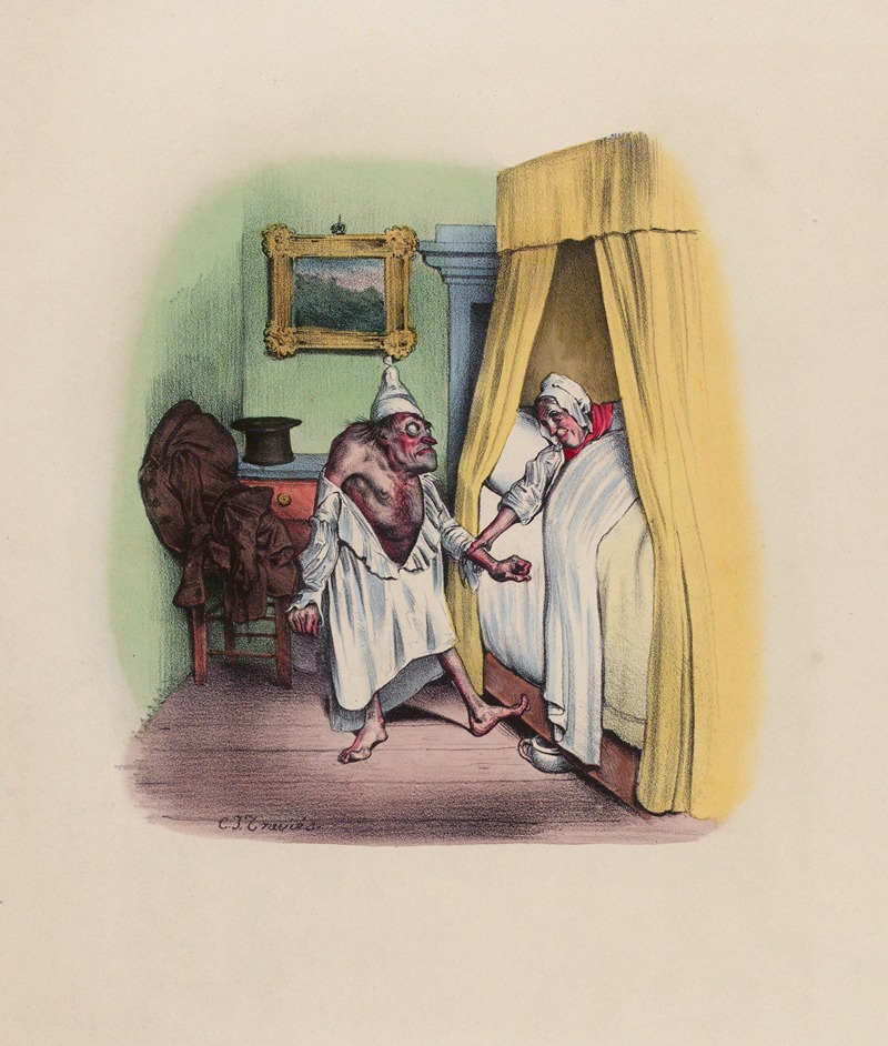 Charles-Joseph Traviès de Villers - Laissez-moi donc tranquille, si vous m’embêtez encore Madame Mahieu je ferai lit à part