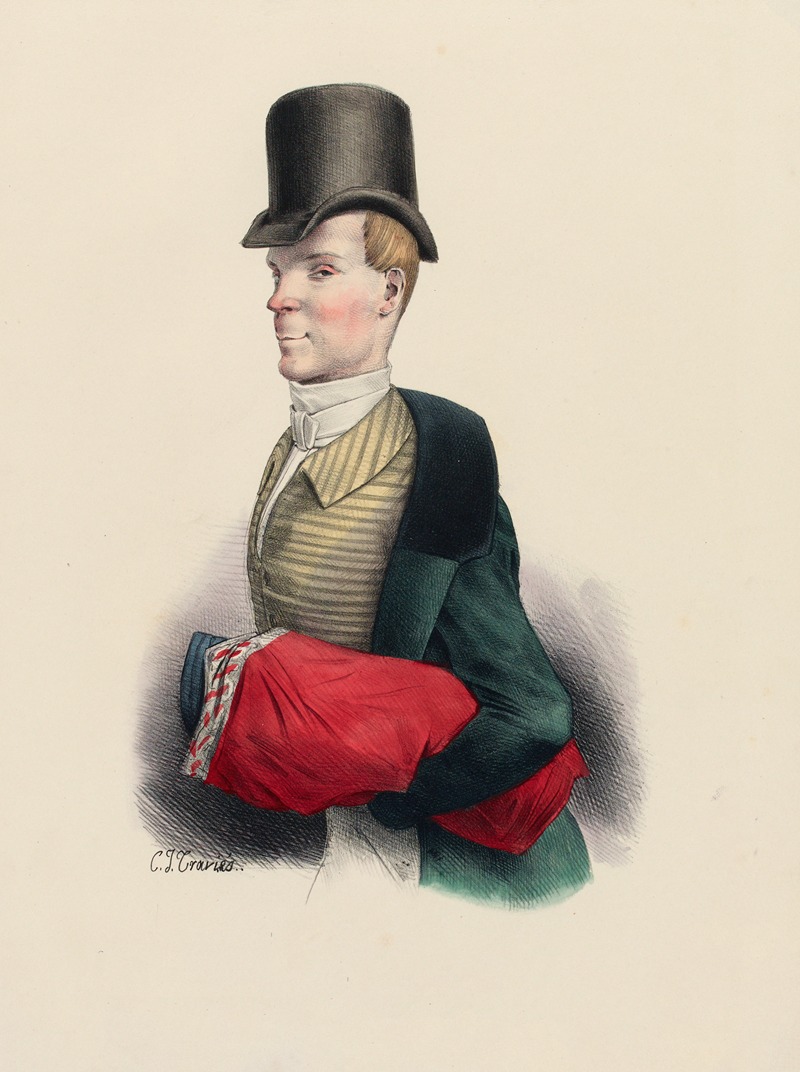 Charles-Joseph Traviès de Villers - Le tailleur