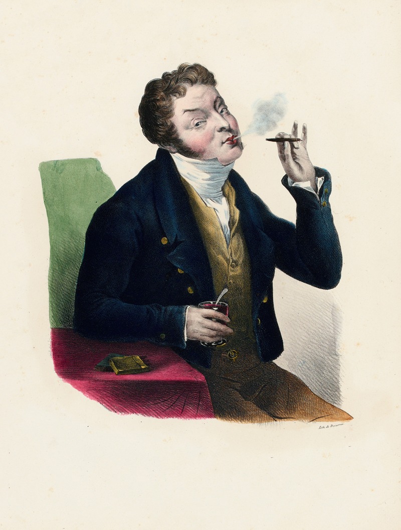 Charles-Joseph Traviès de Villers - L’excellent Cigare