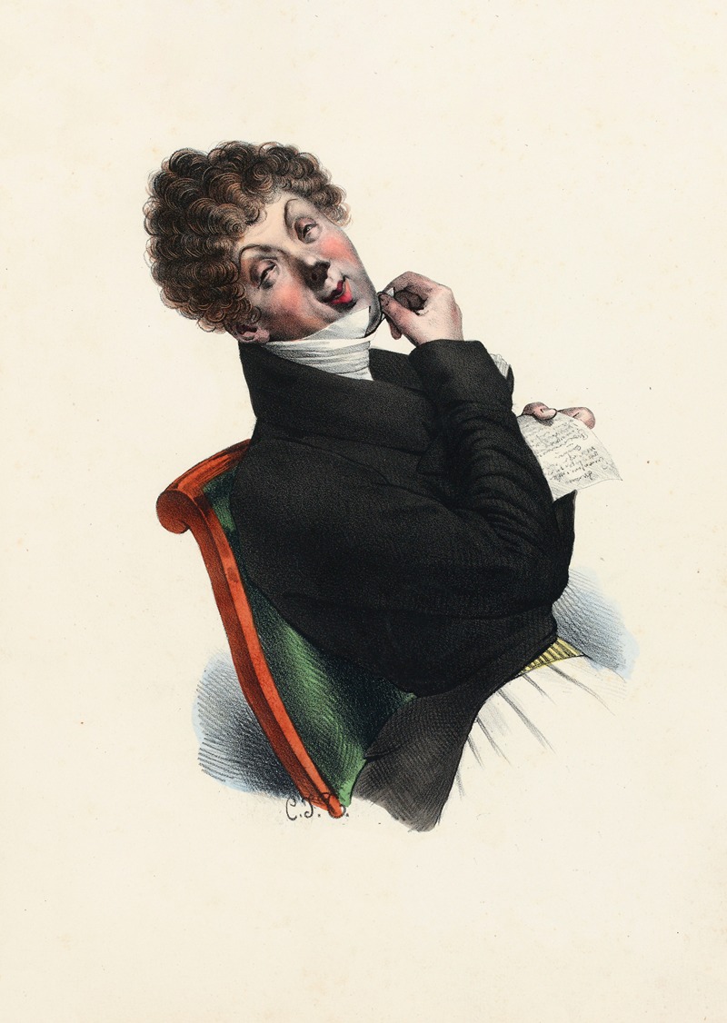 Charles-Joseph Traviès de Villers - Monsieur J.